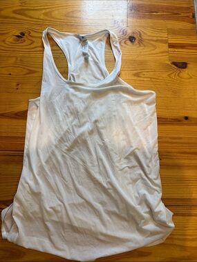 lululemon athletica White Racerback Tank Top
